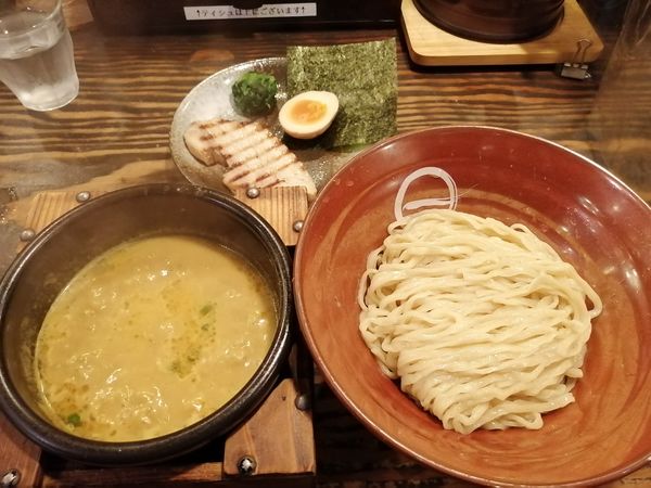 「カレーつけ麺　　900円」@西麻布 しゅういち 等々力店の写真