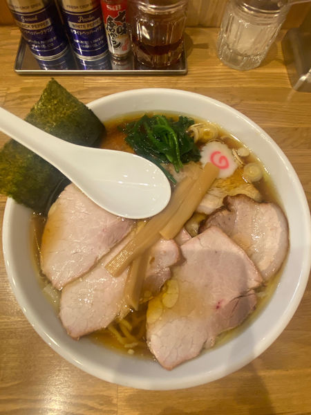 「焼豚ワンタン麺」@白河中華そば こすがの写真