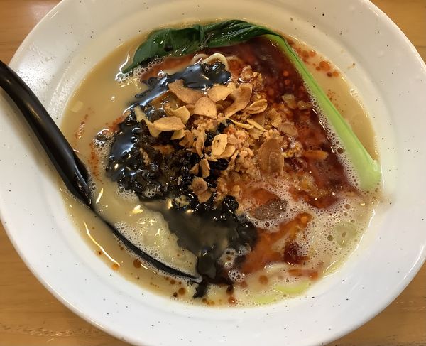 「[限定]鶏白湯坦々麺」@麺場 鶏源 TORIGEN 黄金町店の写真
