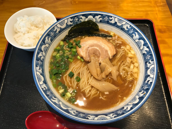 「正油らーめん　750円」@麺うら裏の写真