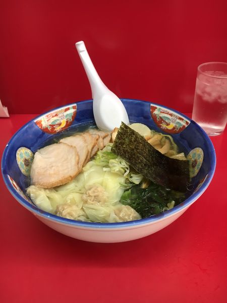 「塩ラーメン大盛(ワンタン、チャーシュー)」@大蓮の写真