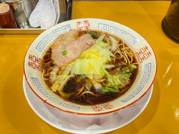 「野菜醤油ラーメン」@濃厚中華そば よし田の写真