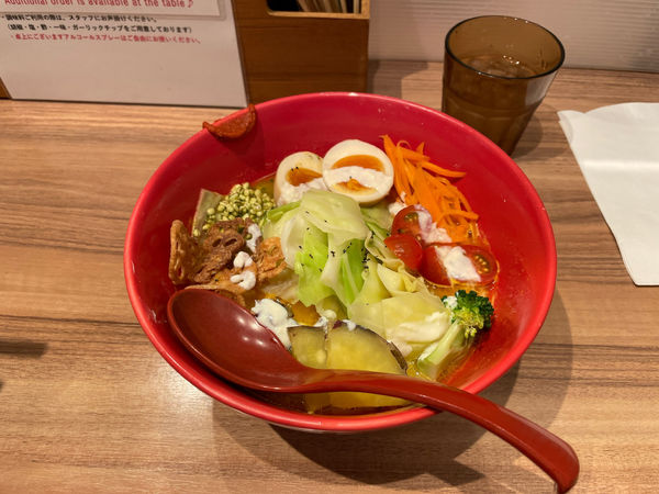 「特製ベジソバ」@ソラノイロ NIPPONの写真