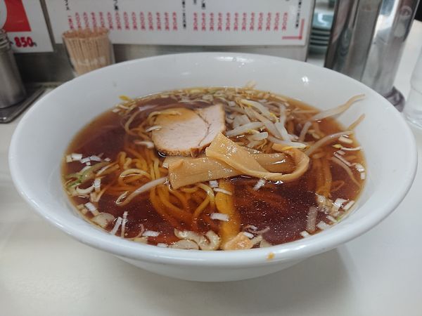 「ラーメン(正油)」@味の中華 味の兆楽の写真