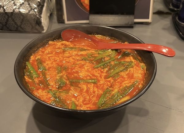 「鬼がらしらーめん 大鬼」@山ちゃんらーめんの写真