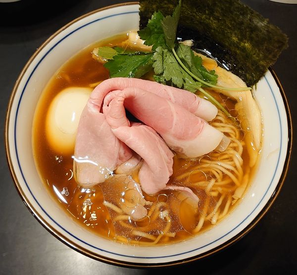 「四つ葉そば+味玉(1000円)」@中華そば 四つ葉の写真