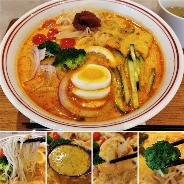 「ラクサヌードル(大盛) 1280円」@SPICE JAYAの写真