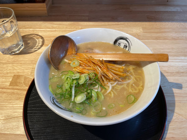 「ネギ辛ラーメン」@にんにくらーめん 天洋 新町店の写真