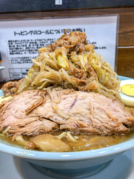 「ラーメン少なめ（全ちょいコール）」@ラーメン富士丸 平塚店の写真