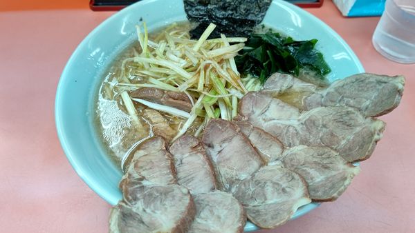 「ネギチャーシューメン」@ラーメンショップ 石川店の写真