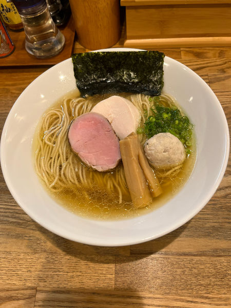 「地鶏・塩 850円」@自家製麺 純の写真