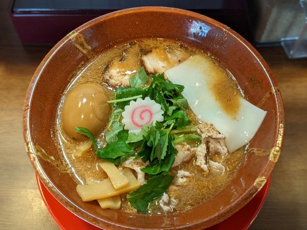 「限定味噌ラーメン」@中華そば 花京 天六店の写真