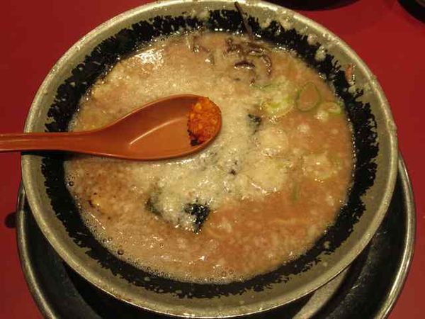 「こってりらーめん（800円）」@火の国 文龍 総本店の写真