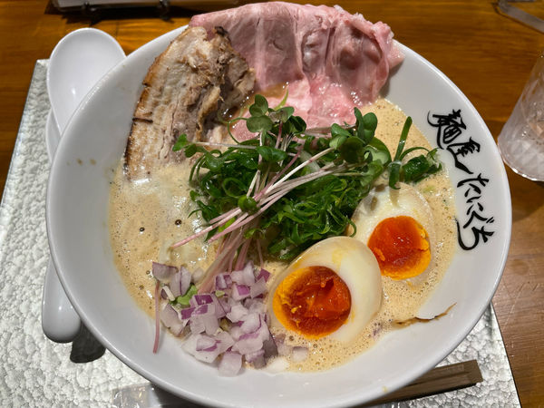「特製鶏白湯味噌ラーメン 野菜多め」@麺屋 たにぐちの写真