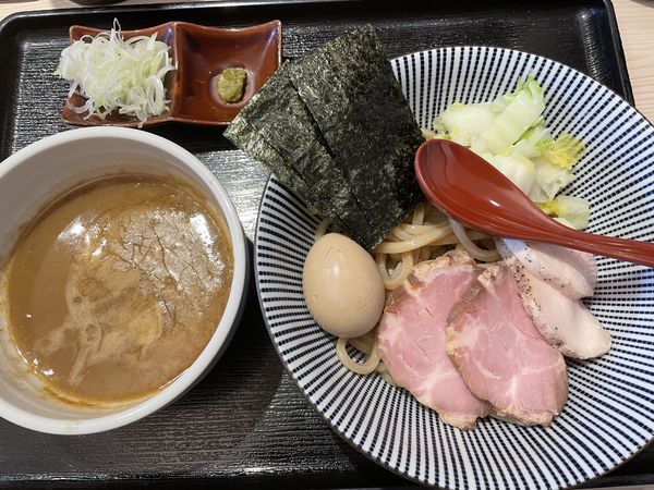 「特製つけ麺並¥1,100」@長男、もんたいちおの写真