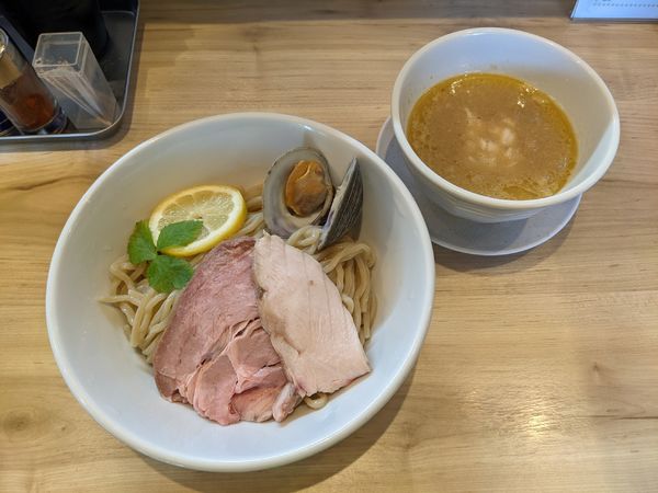 「イズムのつけ麺(塩)　900円」@麺堂イズムの写真