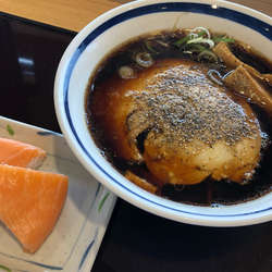 富山ブラックラーメン ます寿司セット