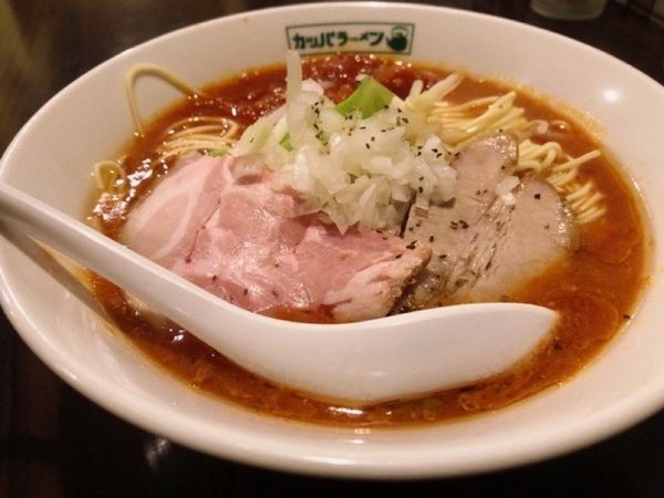 「とまとらーめん」@らーめん カッパハウスの写真