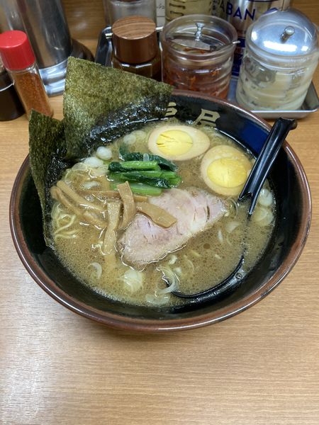 「醤油ラーメンとんこく味」@ラーメン福屋 矢口店の写真