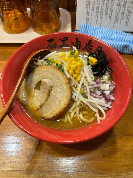 「濃厚蟹みそラーメン 900円」@濃厚蟹みそラーメン 石黒商店の写真