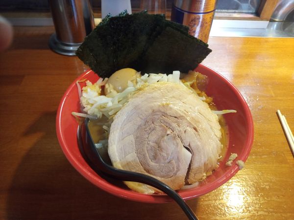 「ラーメン(豚1枚)＋味玉＋海苔」@麺屋 もりのの写真