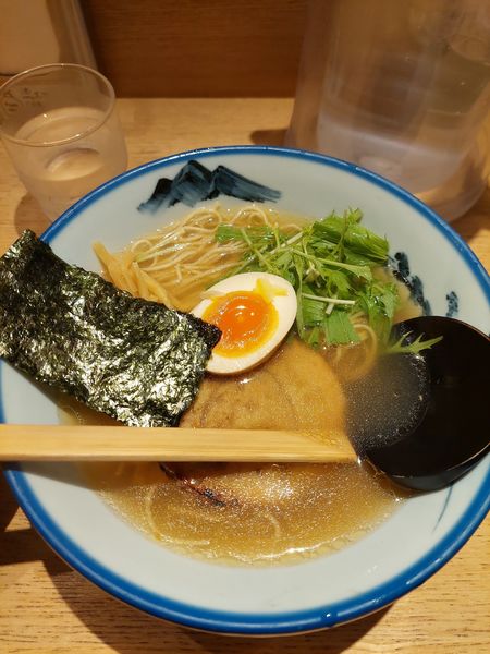 「柚子塩ラーメンセット＋追い柚子1680円」@AFURI 恵比寿の写真