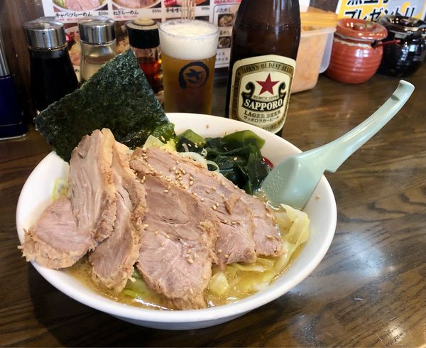 「キャベツチャーシューメン」@さつまっこ MEGAドンキホーテ大森山王店の写真