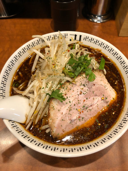 「スパイスもやしラーメン」@スパイス・ラー麺 卍力 秋葉原店の写真