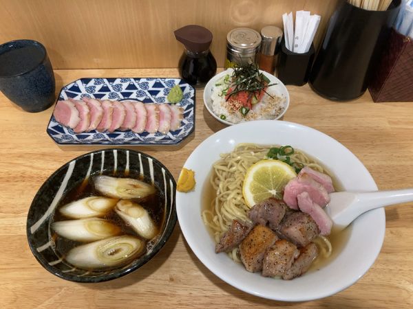 「【限定】鴨つけそば」@中華そば You Leeの写真