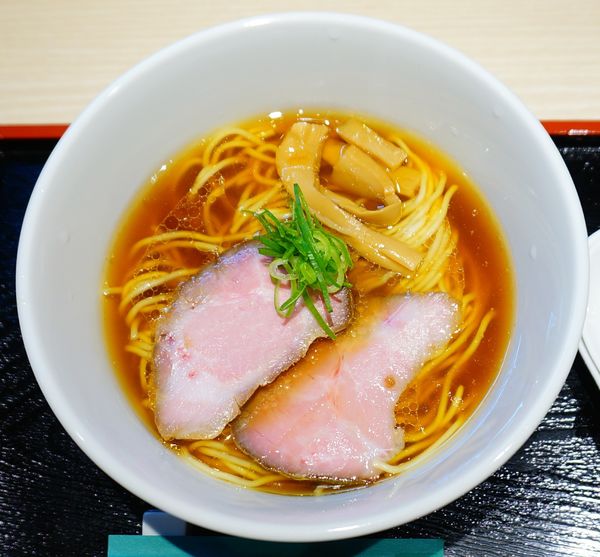 「地鶏醤油中華そば＋チャーシュー（1枚）」@中華そば なかはらの写真
