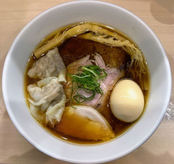 「特製中華そば」@手揉み中華そば 中村の写真