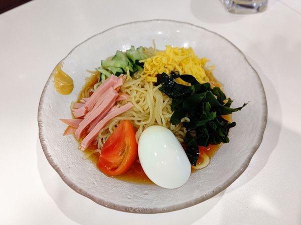 「冷し中華(大盛・225g)720円」@ラーメン処 そうじゃ屋の写真