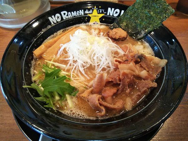 「【限定】濃厚サバ節豚骨ラーメン」@おおぼし 安曇野店の写真