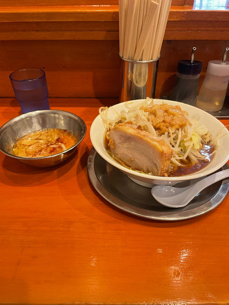 「大ラーメン＋気まぐれ」@麺屋穴場の写真