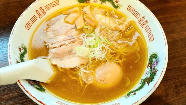 「トリデンラーメン　こってり　固め」@トリデン 安曇野市役所前店の写真