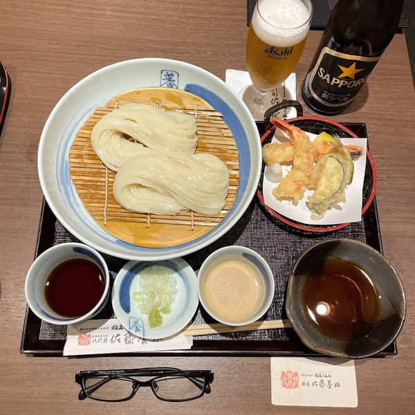 「天麩羅せいろ二味」@銀座 佐藤養助の写真