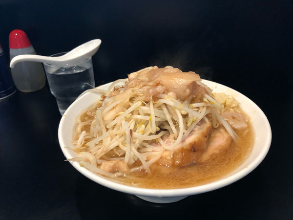 「ミニラーメン（ニンニク・ヤサイ・アブラ）」@豚風。の写真