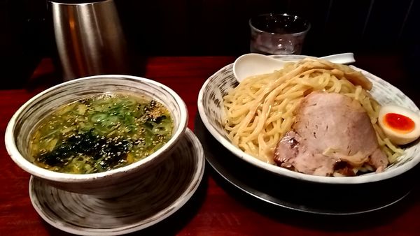 「つけ麺 塩(700円)」@麺・DINING 毘沙門天の写真
