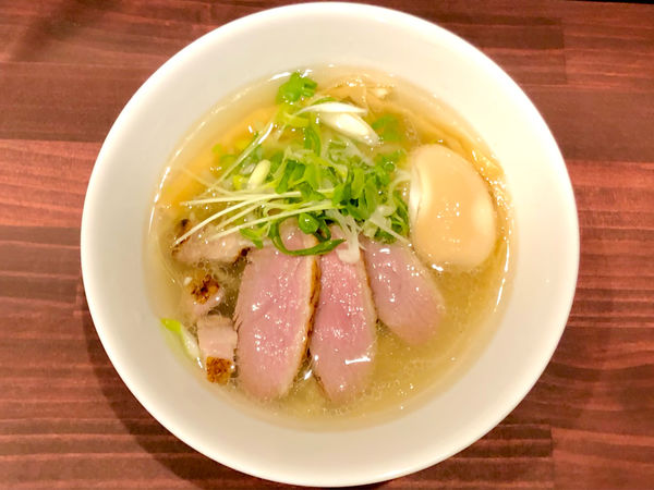 「★鴨塩ラーメン🍜¥950」@鴨LABO 住吉店の写真