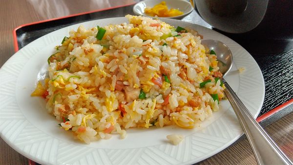 「#台湾炒飯 #台湾ラーメン #ラーメンセット #748円」@台湾料理 鴻翔の写真