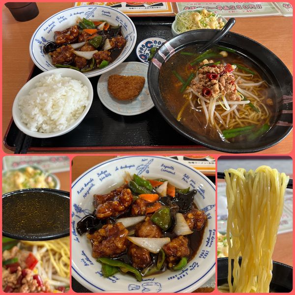 「黒酢豚ランチ¥880」@紅艶福の写真