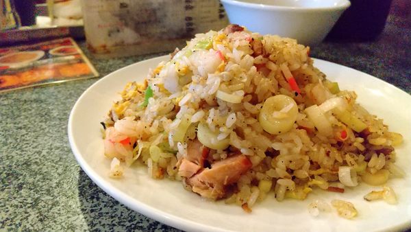 「#半炒飯 #あぶらー麺 #1000円」@あぶら〜亭 桜上水本店の写真