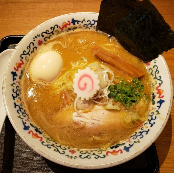 「味玉濃厚煮干しそば」@中華そば 勝本の写真