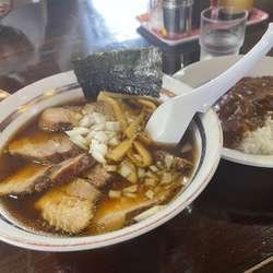 チャーシュー大カレーセット