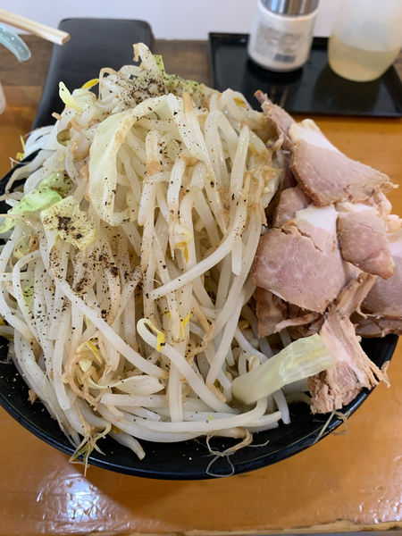 「福助らうめん　大　野菜マシ」@らぅめん福助の写真