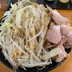 福助らうめん　大　野菜マシ