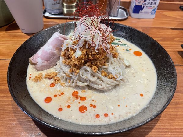 「【限定】冷やし豆乳坦々麺」@麺屋 真心の写真