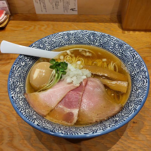 「山椒香る煮干そば」@麺也 時しらずの写真