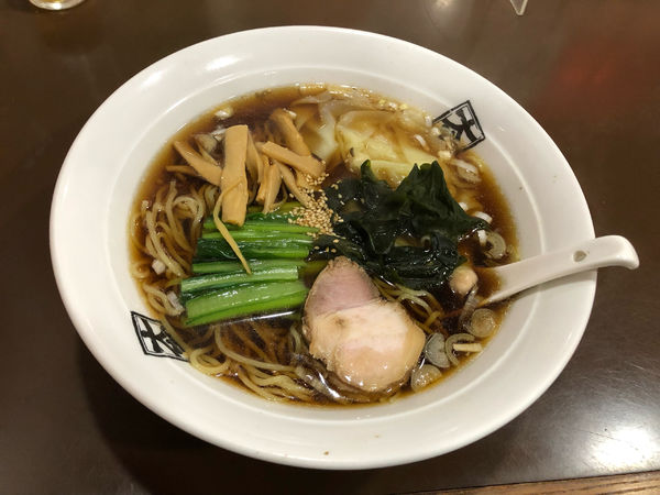 「ワンタンメン」@名代ラーメン大吉の写真