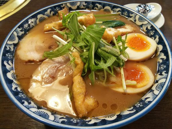 「珈琲（コーヒー）ラーメン」@夢の家の写真